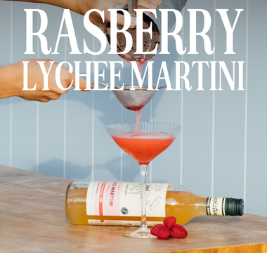 Raspberry Lychee Martini Recipe